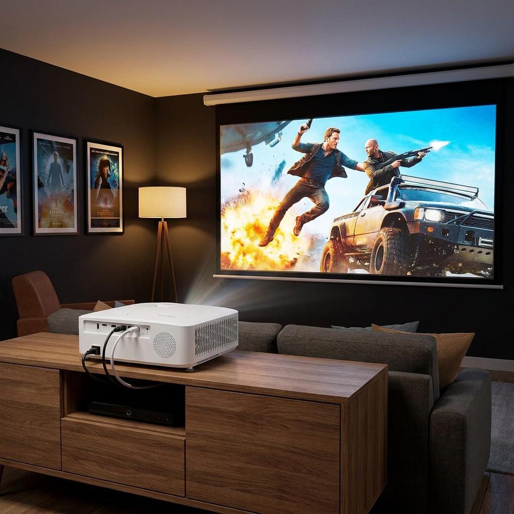 Proyector Optoma 4K: análisis del Optoma UHD38x - commercial_review