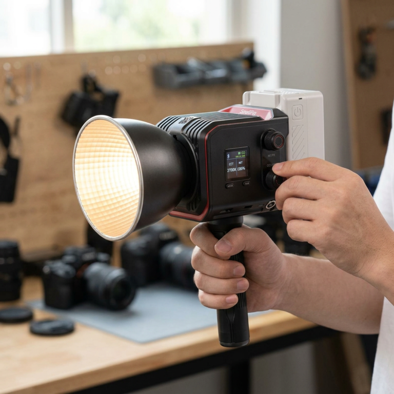SmallRig RC 100B, foco bicolor móvil — 4894 · Versión móvil sin batería